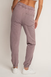 HEATHER WASHED SWEATPANTS - LAHTI