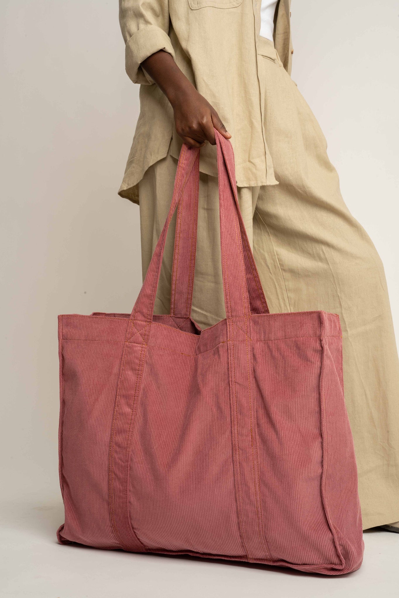 TORBA TYPU SHOPPER  BAG RÓŻOWA - MIAMI