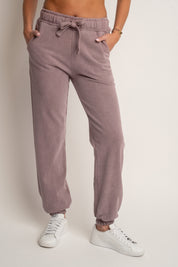 HEATHER WASHED SWEATPANTS - LAHTI