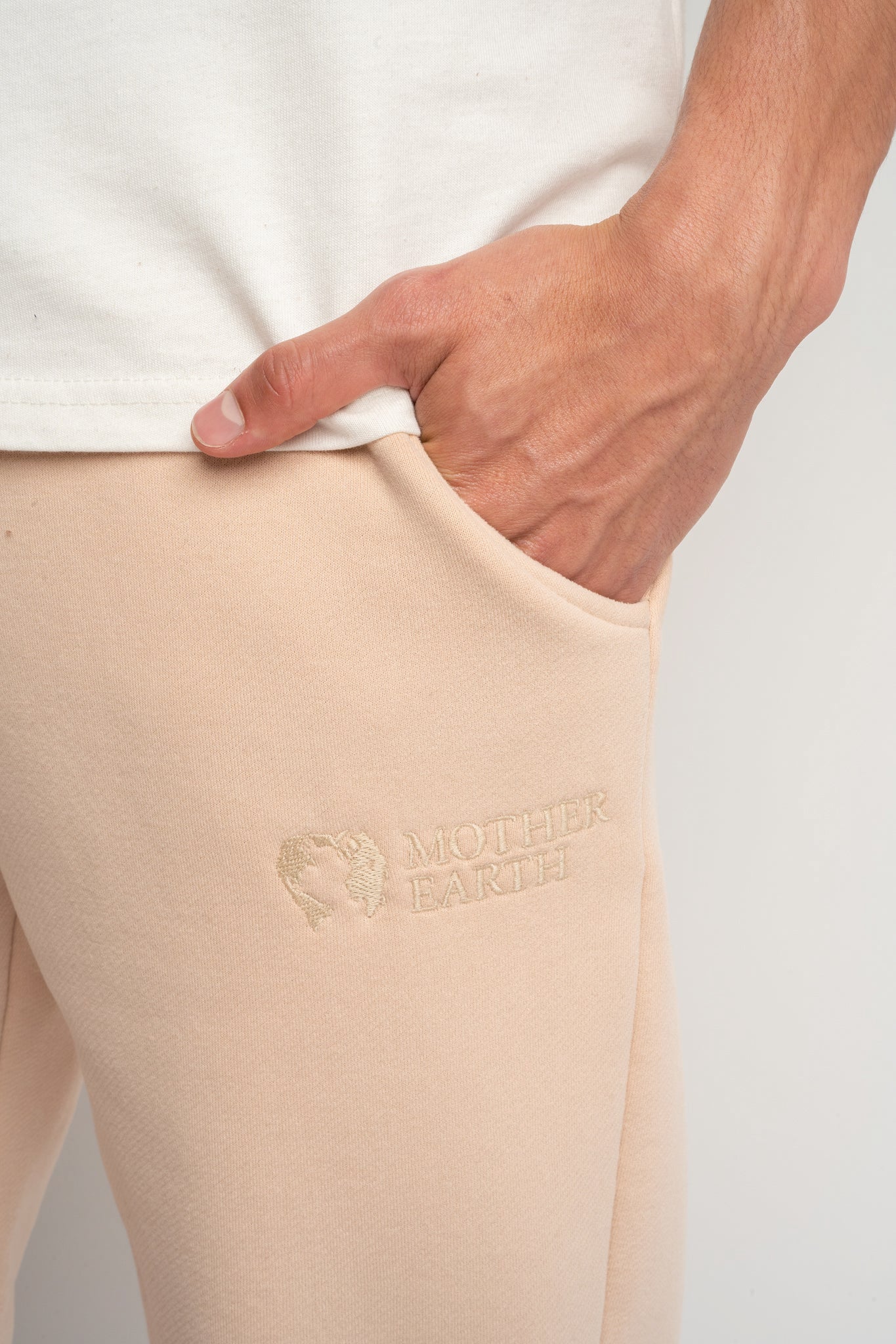 SPODNIE DRESOWE MĘSKIE 2nd DROP BEŻOWE- CORADO