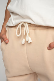 MEN'S BEIGE SWEATPANTS - CORADO