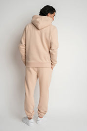 MĘSKA BLUZA Z KAPTUREM 2nd DROP BEŻOWA - ASTON