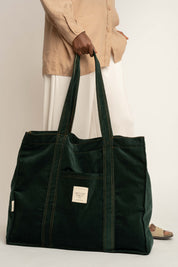 TORBA TYPU SHOPPER  BAG ZIELONA - MIAMI