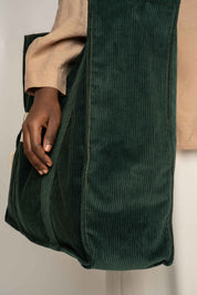 TORBA TYPU SHOPPER  BAG ZIELONA - MIAMI