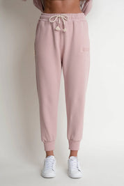 SPODNIE DRESOWE TYPU JOGGER 2nd DROP JASNORÓŻOWE - BEGERA