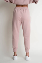 SPODNIE DRESOWE TYPU JOGGER 2nd DROP JASNORÓŻOWE - BEGERA