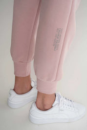 SPODNIE DRESOWE TYPU JOGGER 2nd DROP JASNORÓŻOWE - BEGERA