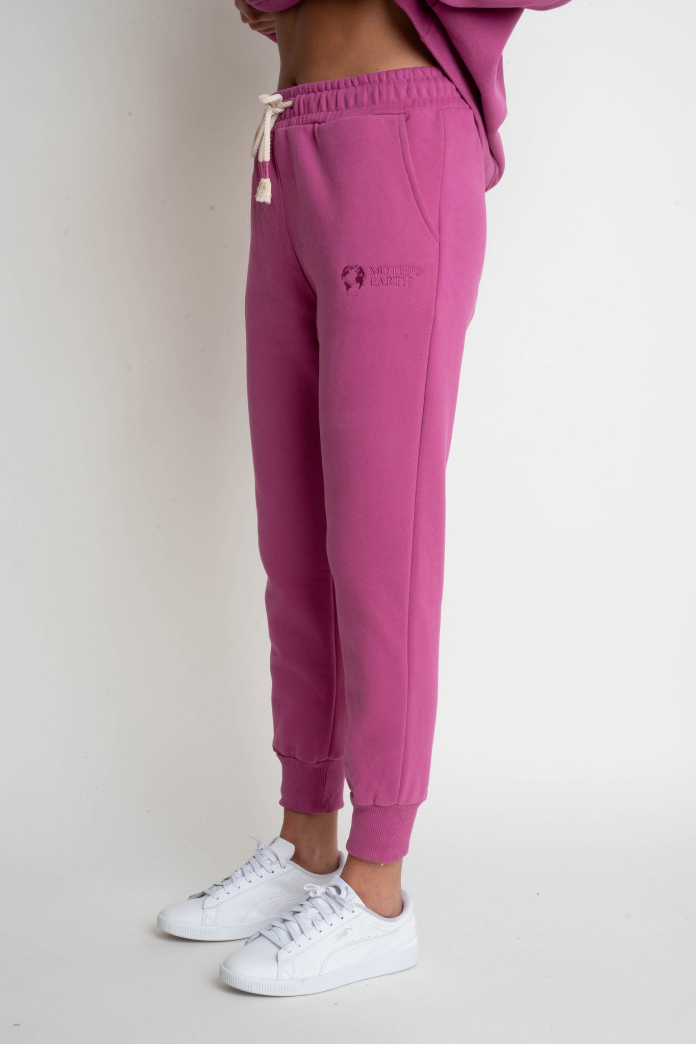 SPODNIE DRESOWE TYPU JOGGER 2nd DROP RÓŻOWE - BEGERA