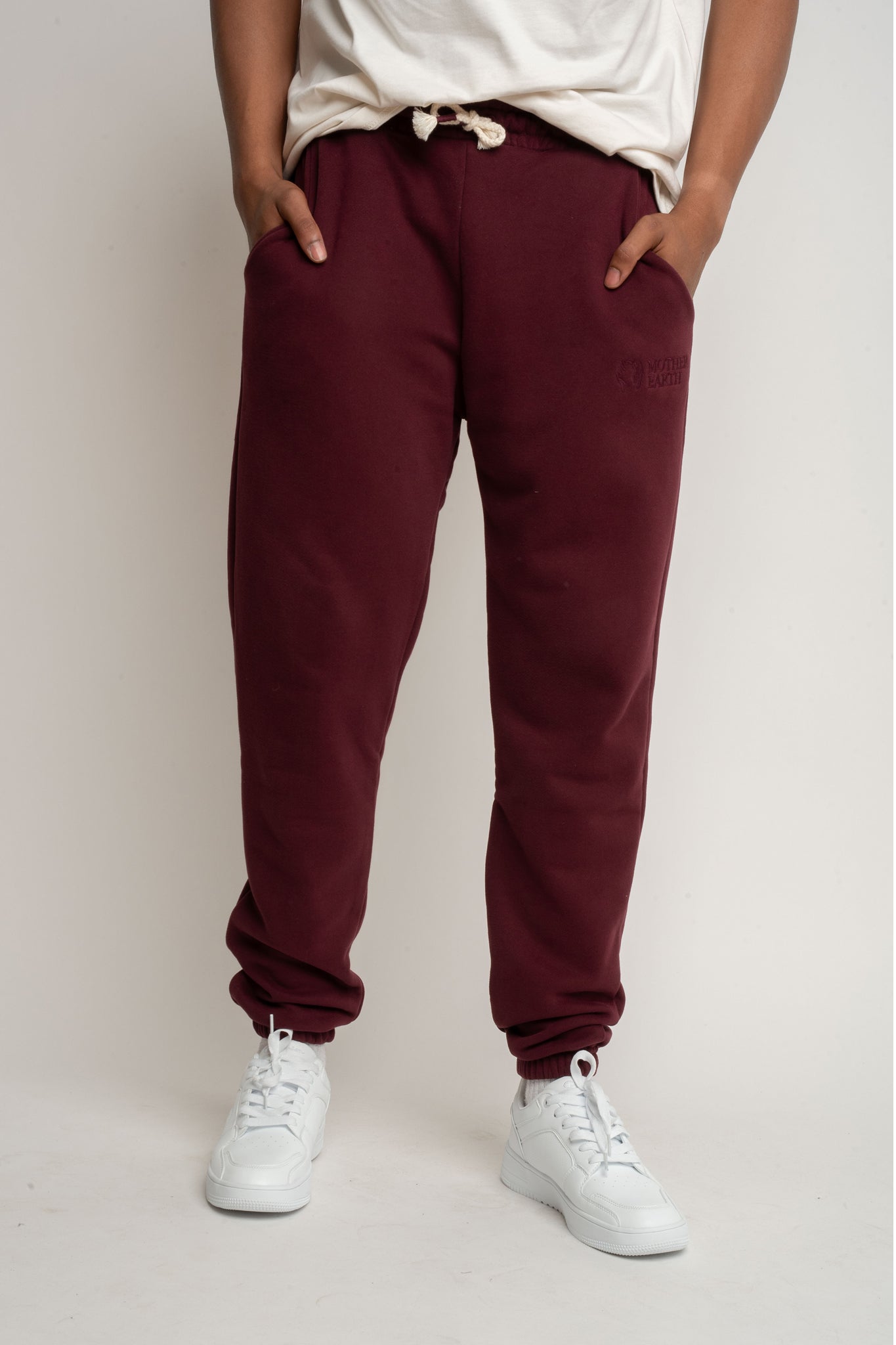 MEN'S BURGUNDY SWEATPANTS - CORADO