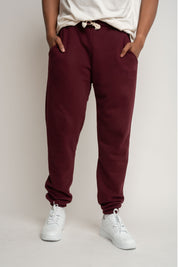 MEN'S BURGUNDY SWEATPANTS - CORADO