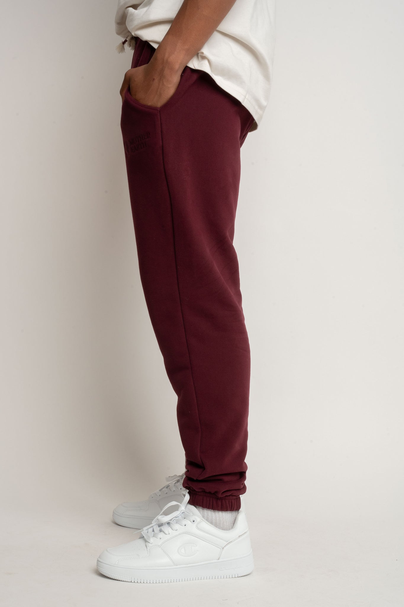 MEN'S BURGUNDY SWEATPANTS - CORADO