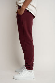 MEN'S BURGUNDY SWEATPANTS - CORADO