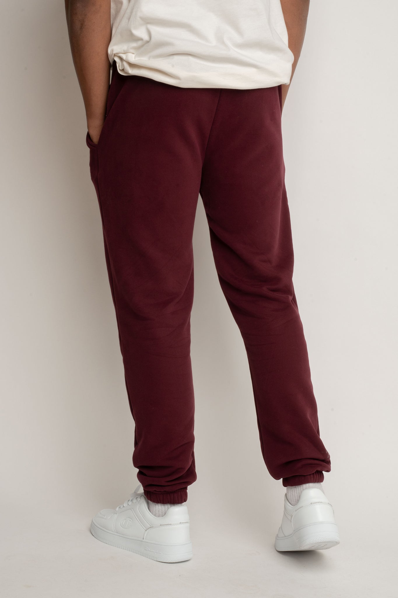 MEN'S BURGUNDY SWEATPANTS - CORADO