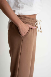 SPODNIE DRESOWE TYPU JOGGER 2nd DROP BRĄZOWE - BEGERA