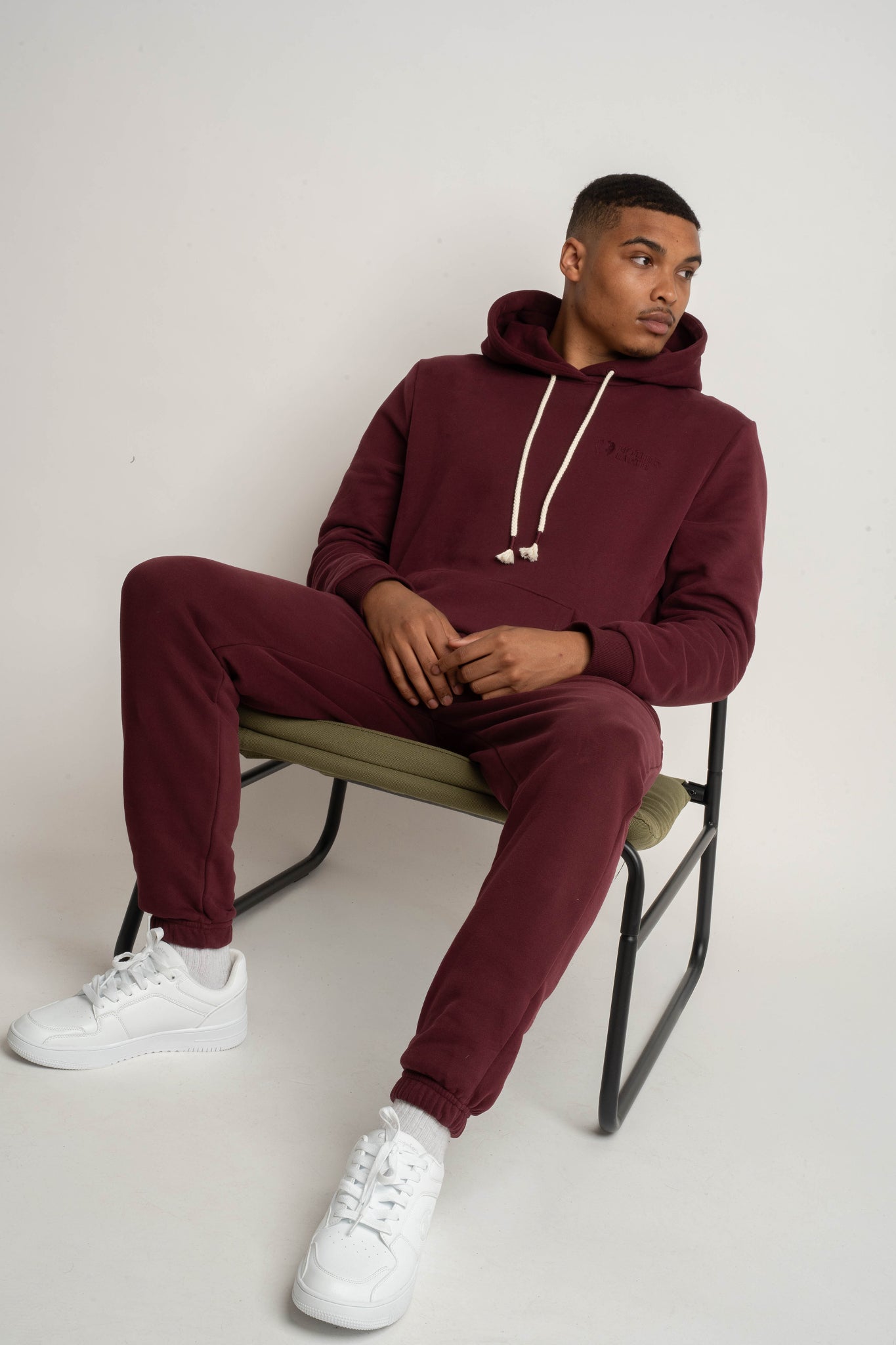 MEN'S BURGUNDY SWEATPANTS - CORADO