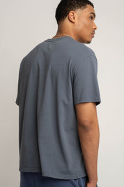 OVERSIZED T-SHIRT WITH A DELICATE WASHED GRAY EFFECT - MOROTAI