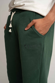 MEN'S DARK GREEN SWEATPANTS - CORADO