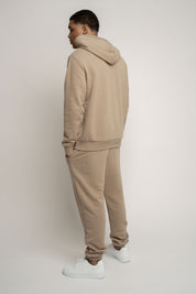 MEN'S LIGHT BROWN HOODIE - ASTON