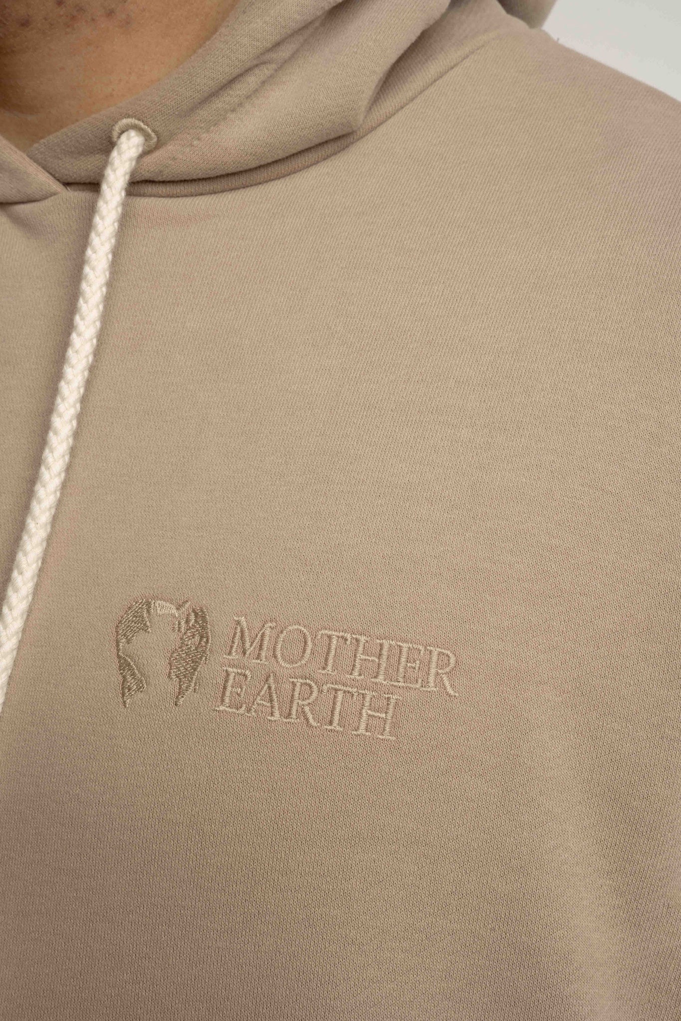 MEN'S LIGHT BROWN HOODIE - ASTON
