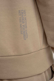 MEN'S LIGHT BROWN HOODIE - ASTON