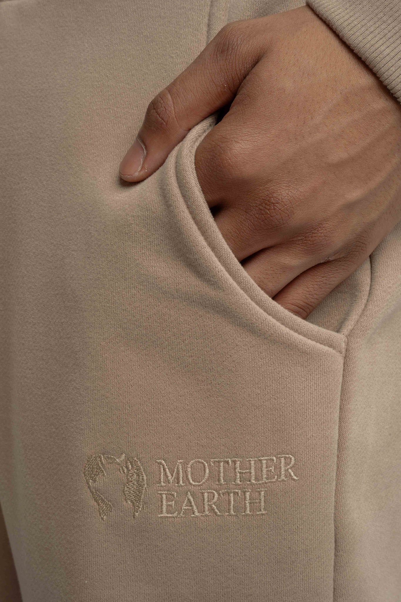 MEN'S LIGHT BROWN SWEATPANTS - CORADO
