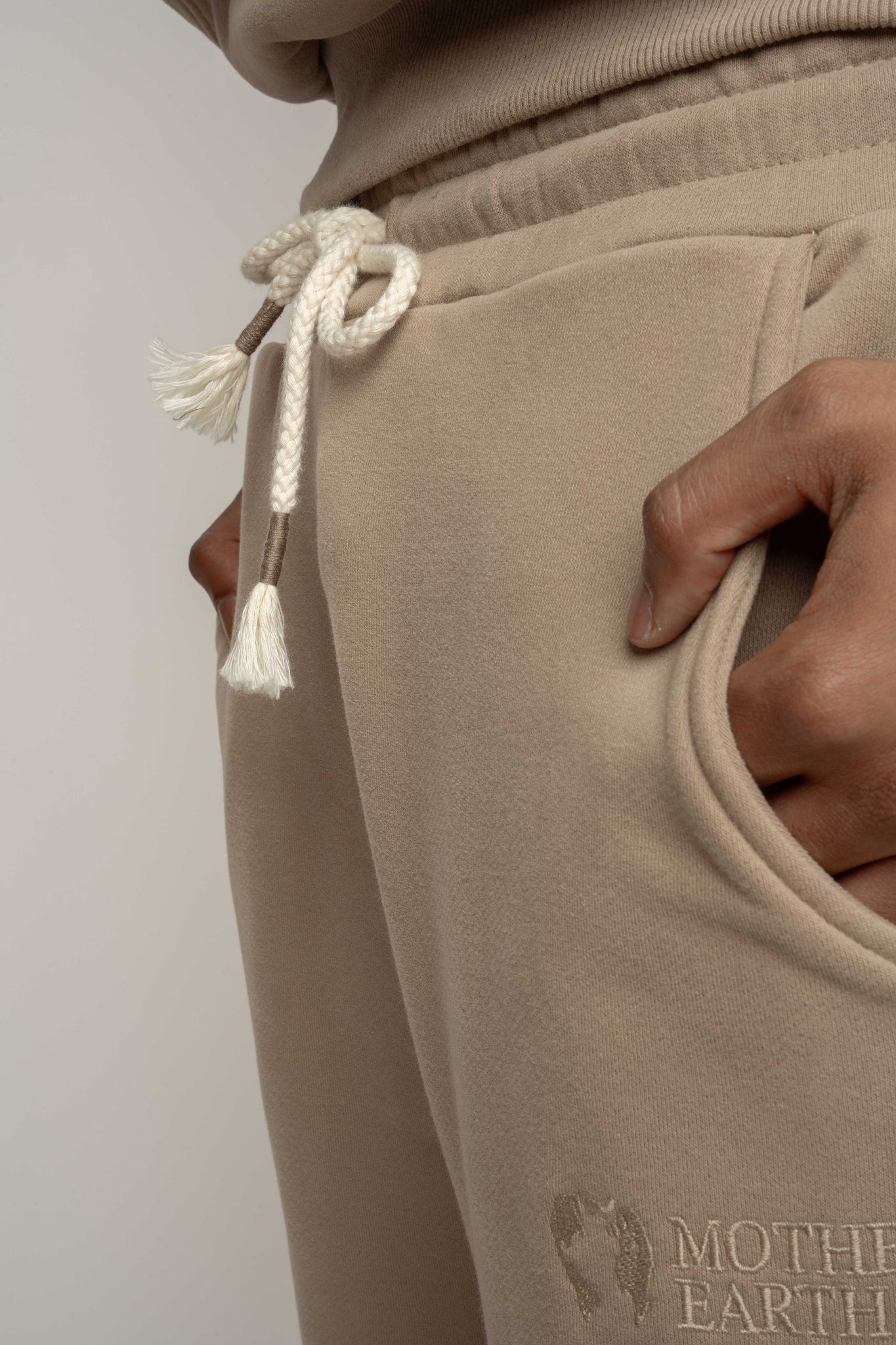 MEN'S LIGHT BROWN SWEATPANTS - CORADO