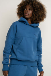 Cornflower blue hoodie - MURIA