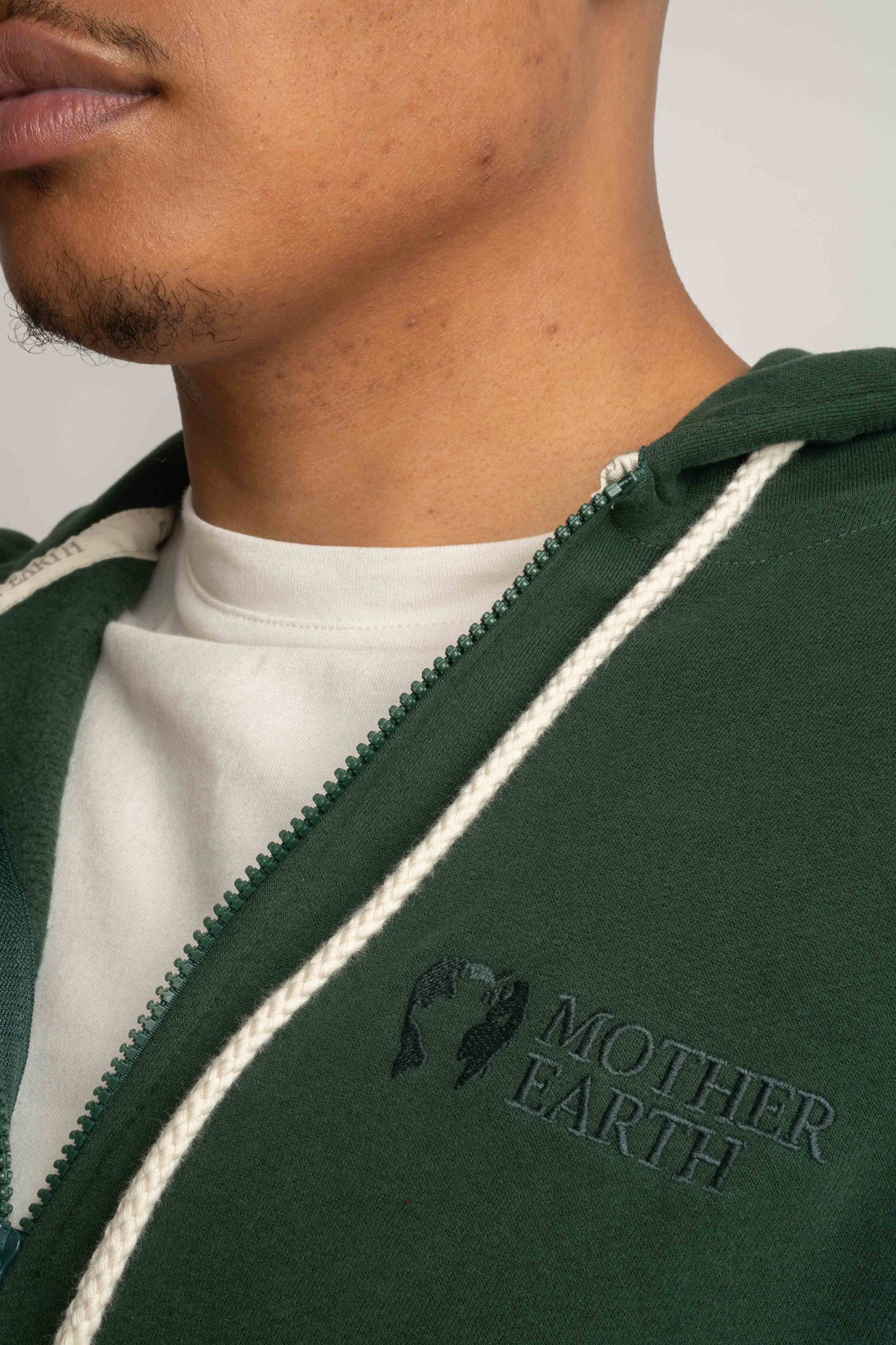 Men's Dark Green Hoodie - Nassau