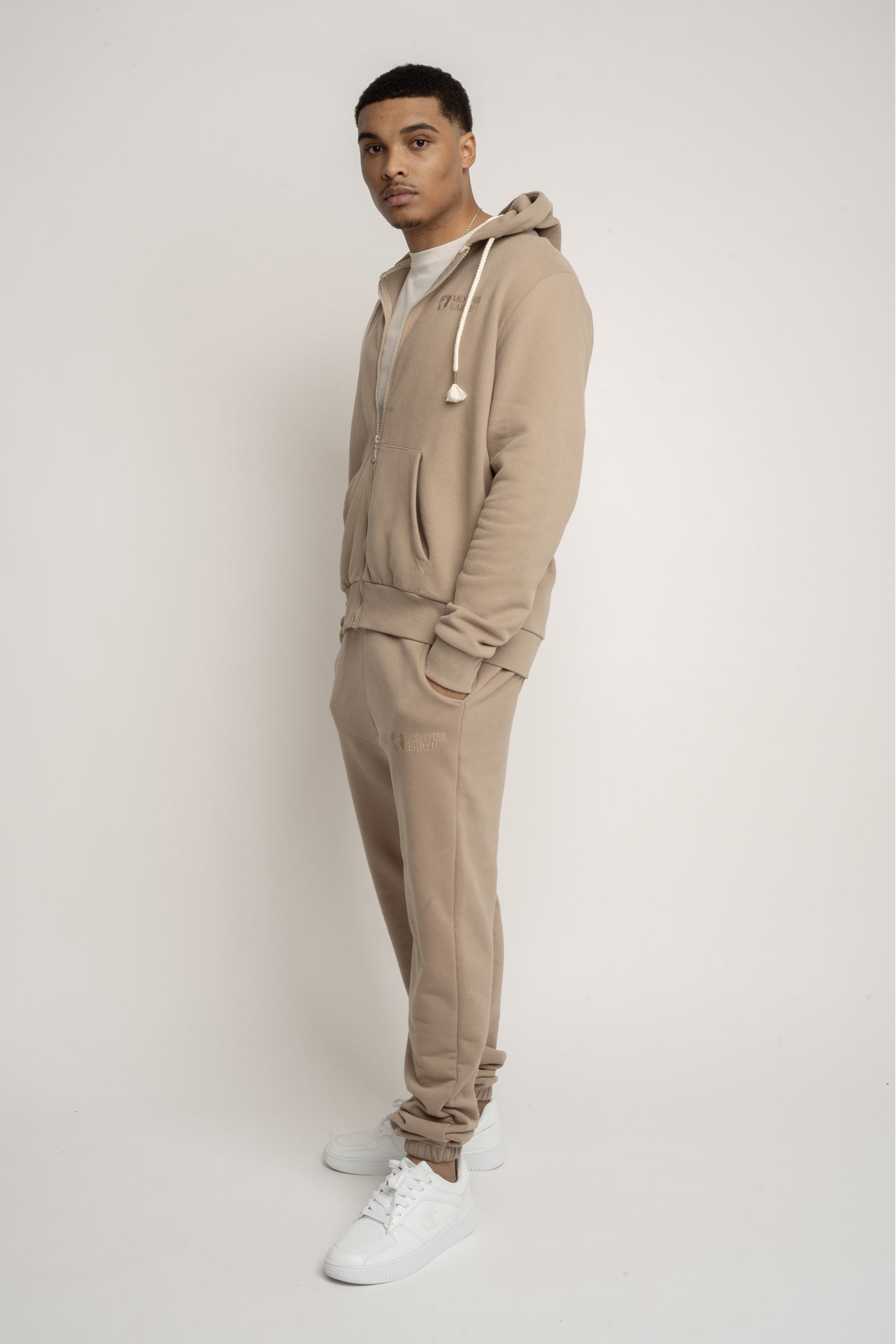 MEN'S LIGHT BROWN SWEATPANTS - CORADO
