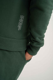 Men's Dark Green Hoodie - Nassau