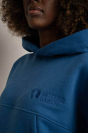 Cornflower blue hoodie - MURIA