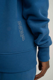 Cornflower blue hoodie - MURIA