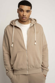 MEN'S LIGHT BROWN HOODIE - NASSAU