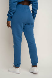 BAGGY SWEATPANTS, CORNFLOWER BLUE - KARPATOS