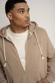 MEN'S LIGHT BROWN HOODIE - NASSAU
