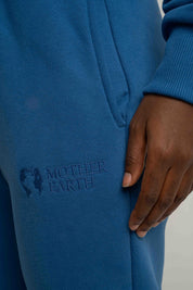BAGGY SWEATPANTS, CORNFLOWER BLUE - KARPATOS