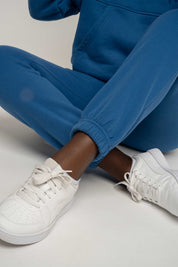 BAGGY SWEATPANTS, CORNFLOWER BLUE - KARPATOS