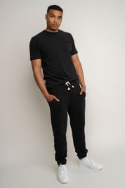 MEN'S BLACK T-SHIRT - EVEREST