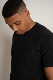 MEN'S BLACK T-SHIRT - EVEREST