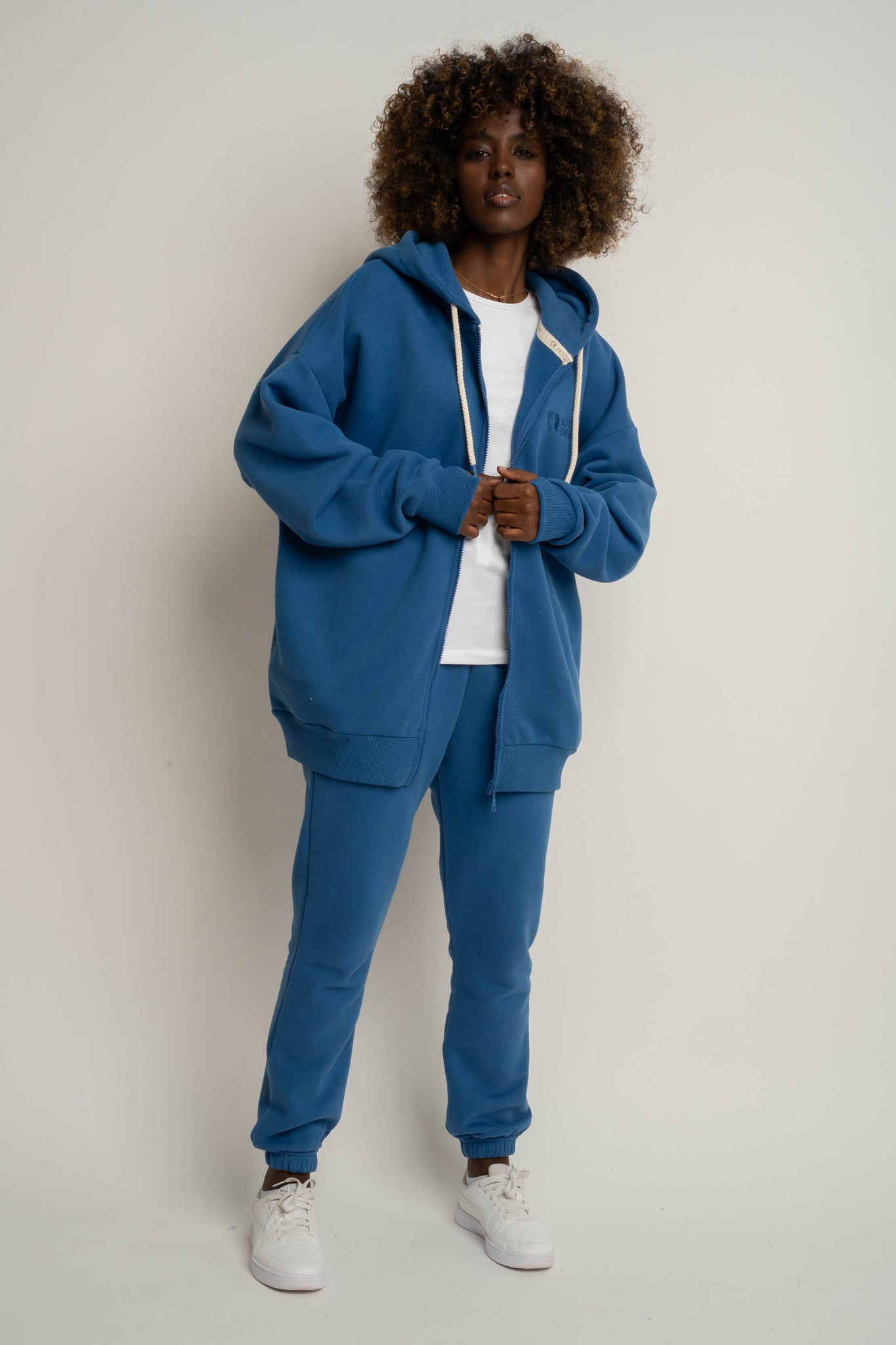 CORNFLOWER BLUE HOODIE - NIKO