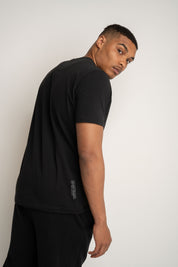MEN'S BLACK T-SHIRT - EVEREST