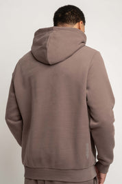 MĘSKA BLUZA Z KAPTUREM CAPPUCCINO - ASTON
