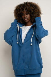 CORNFLOWER BLUE HOODIE - NIKO