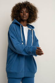 CORNFLOWER BLUE HOODIE - NIKO