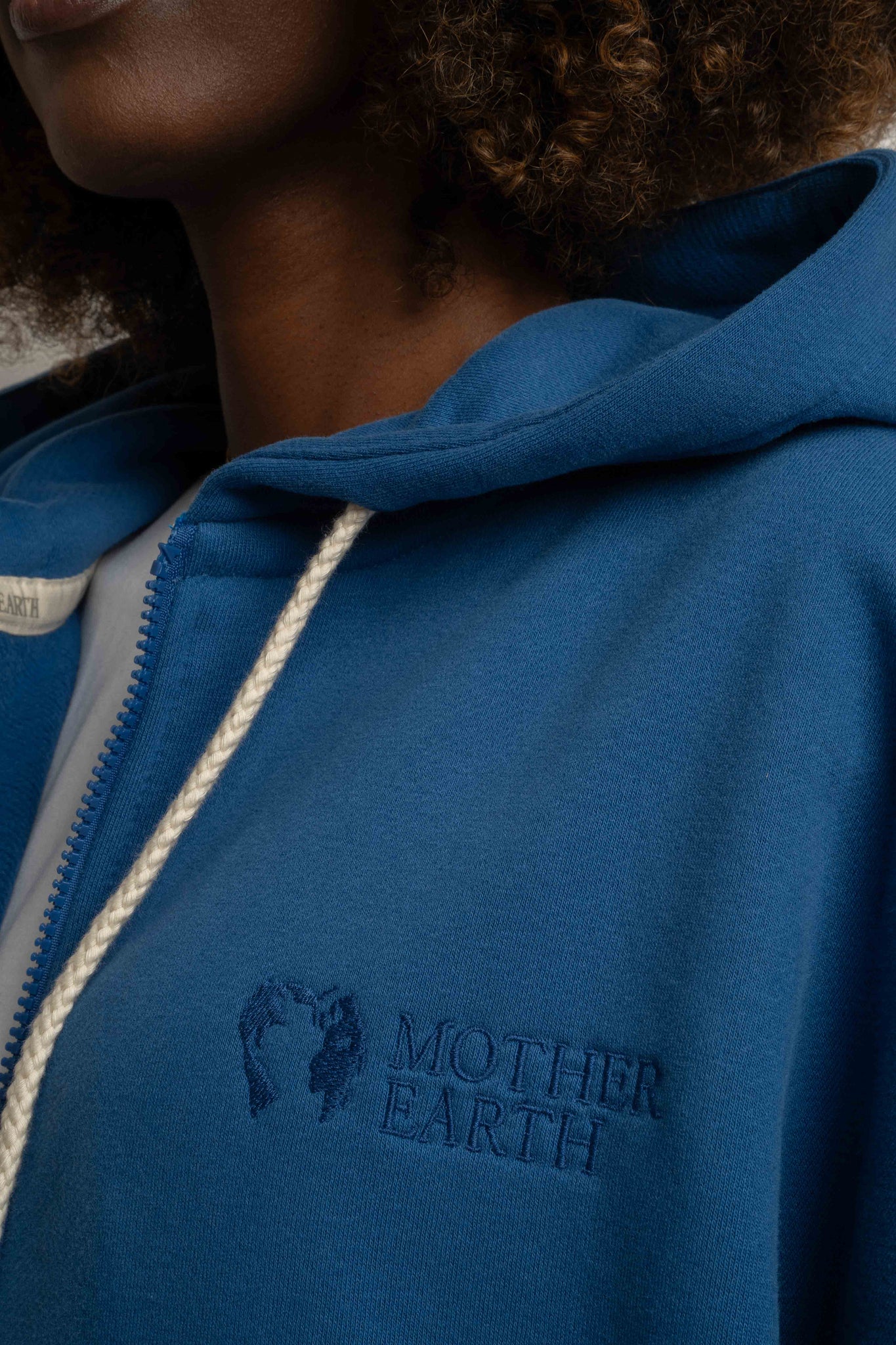 CORNFLOWER BLUE HOODIE - NIKO
