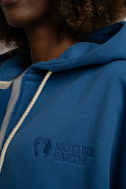 CORNFLOWER BLUE HOODIE - NIKO