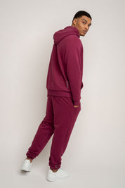 MEN'S HOODIE BURGUNDY - ASTON