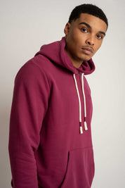 MEN'S HOODIE BURGUNDY - ASTON