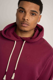 MEN'S HOODIE BURGUNDY - ASTON