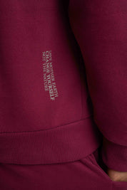 MEN'S HOODIE BURGUNDY - ASTON